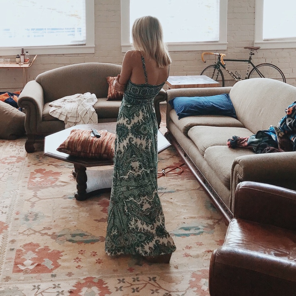 Anthropologie maxi Dress